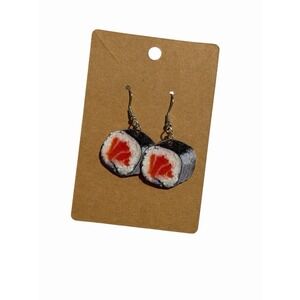 New Novelty Fashion Earrings sushi roll